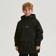 Kurtki i płaszcze dla chłopców - Reserved - Ocieplana kurtka oversize - Czarny - miniaturka - grafika 1