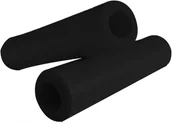 Akcesoria rowerowe - Chwyty Kierownicy Gripy Rowerowe Piankowe Czarne - miniaturka - grafika 1