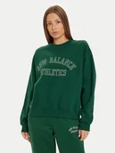Bluzy damskie - New Balance Bluza WT43516 Zielony Relaxed Fit - miniaturka - grafika 1