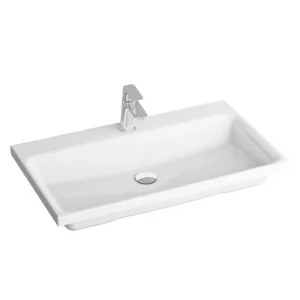 Ravak XJX01280001 Umywalki ceramiczne Umywalka ceramiczna COMFORT 800 bia$611a - Umywalki - miniaturka - grafika 1