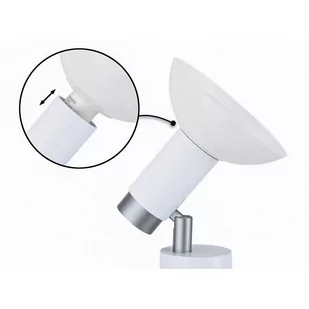 Paulmann Runa lampa stołowa, biała/szara - Lampy stojące - miniaturka - grafika 2