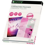 Folie do laminatora - Esselte LEITZ BOX 100 PLASTIC POCKETS 125micron A4 33808 - miniaturka - grafika 1