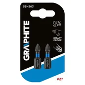 Narzędzia warsztatowe - Topex Grupa sp. z o.o. S.K. Bity udarowe PZ1x25mm 2szt. 56H503 - miniaturka - grafika 1