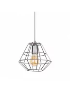 Lampy sufitowe - TK Lighting Lampa wisząca Diamond Silver 4202 nowoczesna oprawa w kolorze chromu - miniaturka - grafika 1