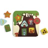 Zabawki sensoryczne - Układanka co jedzą zwierzątka / Edushape - miniaturka - grafika 1