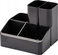 Przyborniki na biurko - Centrum Przybornik na biurko 103x95x85mm CENTRUM 89010 czarny,niebieski,szary plastikowy - miniaturka - grafika 1