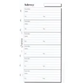 Wkłady do segregatora - Antra Wkład do organizera ST Adresy ANTRA - miniaturka - grafika 1