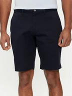 Spodenki męskie - Tommy Hilfiger Szorty materiałowe Harlem MW0MW23568 Granatowy Regular Fit - miniaturka - grafika 1