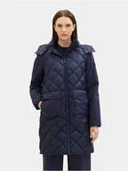 Kurtki damskie - Tom Tailor Kurtka przejściowa 1036722 Granatowy Regular Fit - miniaturka - grafika 1