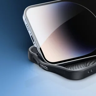 Pancerne etui iPhone 14 Pro kompatybilne z MagSafe Dux Ducis Aimo Mag - czarne - Etui i futerały do telefonów - miniaturka - grafika 10