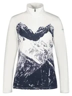 Koszulki sportowe damskie - Icepeak Koszulka funkcyjna "Ellenton" w kolorze biało-granatowym - miniaturka - grafika 1