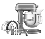 Roboty kuchenne - KitchenAid 5KSM70SHXECU Srebrny - miniaturka - grafika 1