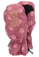 Rękawiczki - Sterntaler Unisex dziecięce rękawiczki jednopalcowe niedźwiedź, różowe, 1 - miniaturka - grafika 1