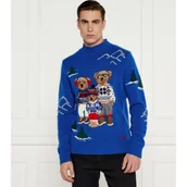 Swetry męskie - POLO RALPH LAUREN Sweter | Regular Fit - miniaturka - grafika 1