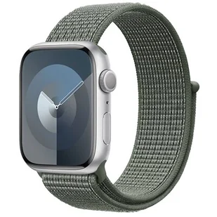 Crong Nylon - Pasek sportowy do Apple Watch 38/40/41/42 mm (Military Green) - Akcesoria do smartwatchy - miniaturka - grafika 1
