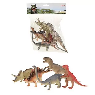 Zestaw 5 figurek dinozaurów - Figurki dla dzieci - miniaturka - grafika 2