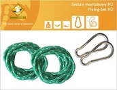 Hamaki - Koala Zestaw montażowy H2_2 do hamaków, zielony koala/zh2_2 - miniaturka - grafika 1