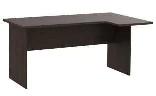 Elior Klasyczne duże biurko narożne wenge R5-L46 - Biurka Elior Klasyczne duże biurko narożne wenge R5-L46 - Biurka - miniaturka - grafika 1