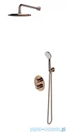 Baterie umywalkowe - Omnires Y System prysznicowy podtynkowy termostatyczny miedź SYSYT05CP | - miniaturka - grafika 1