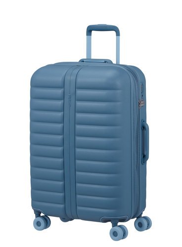 Walizka średnia poszerzana American Tourister NeoVibe - steel blue