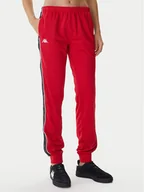 Spodnie sportowe damskie - Kappa Spodnie dresowe 303R5K0 Czarny Slim Fit - miniaturka - grafika 1