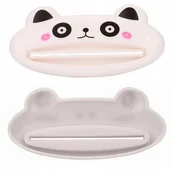 Końcówki do szczoteczek elektrycznych - WYCISKACZ DOZOWNIK TUBEK PASTY KREMÓW DLA DZIECI PANDA - miniaturka - grafika 1
