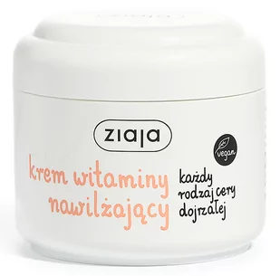 Ziaja Krem do twarzy Witaminy Nawilżający 100ml - Kremy do twarzy - miniaturka - grafika 1