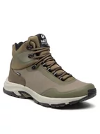 Buty trekkingowe męskie - Halti Trekkingi Fara Mid 2 Men's Drymaxx Outdoor Shoes 054-2622 Zielony - miniaturka - grafika 1