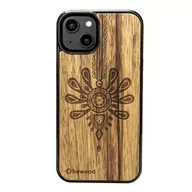 Etui i futerały do telefonów - Drewniane Etui Bewood iPhone 14 PARZENICA LIMBA - miniaturka - grafika 1