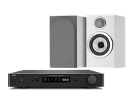 Zestawy stereo - NAD C338 (czarny) + 707 S3 (biały) - miniaturka - grafika 1