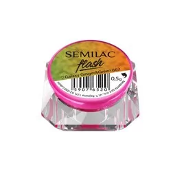 Semilac Semiflash - Efekt Galaxy Ginger&Green 662 59076520 - Ozdoby do paznokci - miniaturka - grafika 1
