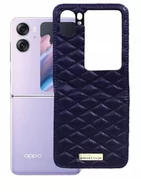 Etui i futerały do telefonów - Etui do OPPO Find N2 Flip 5G Smart SOFT granatowe - miniaturka - grafika 1