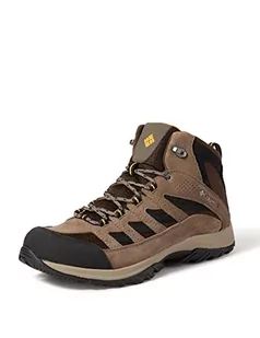 Columbia Męskie buty trekkingowe Crestwood Mid, Squash Cordovan - Buty trekkingowe męskie - miniaturka - grafika 1