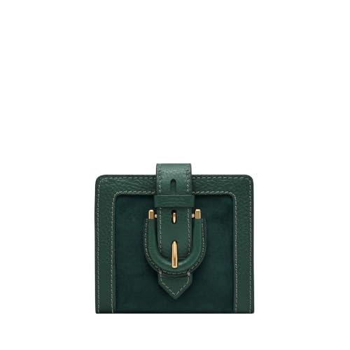 Fossil Women's Harwell Bi-Fold Wallet, zielony, zielony, S