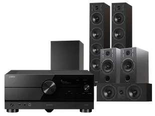 Kino domowe Yamaha RX-A4A (czarny) + Diva 6 + 3 + 7 (czarny) + Basso 880 - Kino domowe - miniaturka - grafika 1