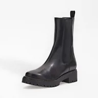 Kozaki damskie - Damskie Buty zimowe GUESS IBBIE FL8IBBLEA10-BLACK – Czarny - miniaturka - grafika 1