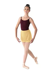 Mirella Damska spódnica do tańca Georgette, jaskier, jeden rozmiar - Spódnice - miniaturka - grafika 1
