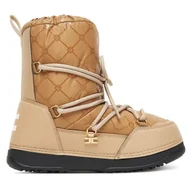 Buty dla dziewczynek - Śniegowce Elisabetta Franchi F4A6-E0457-1860 S Beżowy - miniaturka - grafika 1