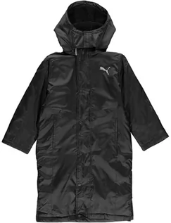 Kurtki i płaszcze dla dziewczynek - Puma Płaszcz przeciwdeszczowy "Active Sports Bench" w kolorze czarnym - grafika 1