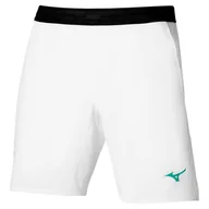 Spodenki męskie - Spodenki męskie Mizuno  Mugen 8 In Amplify Short  White  XXL - miniaturka - grafika 1
