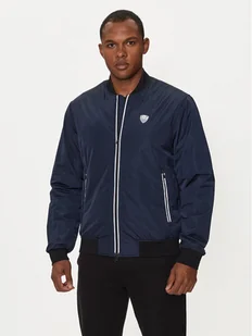 EA7 Emporio Armani Kurtka bomber 8NPB12 PN7LZ 1562 Granatowy Regular Fit - Kurtki męskie - miniaturka - grafika 1