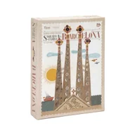 Puzzle - Puzzle z serii miasta świata Barcelona - Londji - miniaturka - grafika 1
