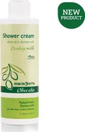 Kosmetyki do kąpieli - Macrovita MACROVITA Olive.elia Donkey Milk kremowy żel pod prysznic z bio-oliwą i oślim mlekiem 200ml - miniaturka - grafika 1
