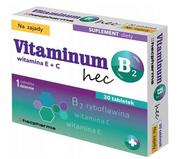 Problemy skórne - Hecpharma Vitaminum B2 HEC na zajady x 30 tabl - miniaturka - grafika 1