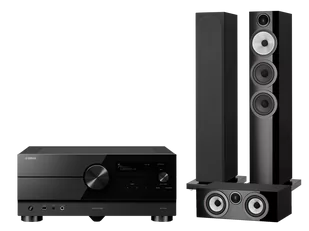Kino domowe Yamaha RX-A4A (czarny) + 704 S3 + HTM72 S3 (czarny) - Kino domowe - miniaturka - grafika 1