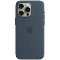 Etui i futerały do telefonów - Etui APPLE Silicone Case MagSafe do iPhone 15 Pro Max Sztormowy błękit Raty - miniaturka - grafika 1