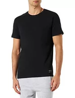 Koszulki męskie - 4F Męska koszulka męska TSM011 Tshirt, Deep Black, XXL, Głęboki czarny, XXL - miniaturka - grafika 1