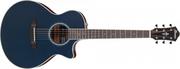 Gitary akustyczne - Ibanez AE200JR-DBF Dark Tide Blue Flat Junior - miniaturka - grafika 1