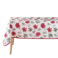 Obrusy i serwetki - Obrus świąteczny AMARYLLIS z nadrukiem gwiazda betlejemska - miniaturka - grafika 1