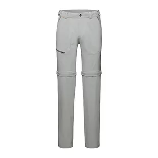 Mammut Męskie spodnie Runbold Zip Off, granit, 52, granit, 52 - Spodenki męskie - miniaturka - grafika 1
